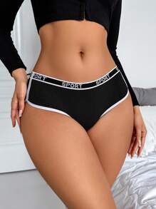 Bragas cómodas y de moda para mujer de punto de canalé