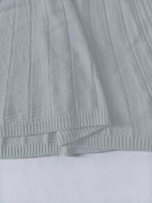 Celure Vestido suéter con borde de paraguas de unicolor elegante para mujeres de talla grande, para ropa de otoño y Año Nuevo