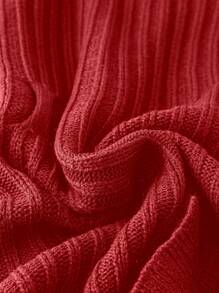 Chiquease Women's Solid Color Minimalist Casual Everyday Vest - Red - View 4