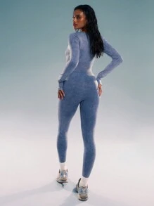 Musera Sport Long Sleeve Crew Neck Unitard