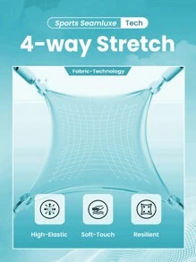 Easithlete Women's Solid Color Front Zipper Long Sleeve Casual Top, For Daily Wear - Blue - View 6