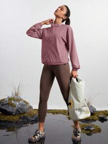 In My Nature Damska kurtka z kapturem na zewnątrz na kemping, wędrówki, dojazdy do miasta