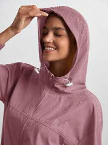 In My Nature Damska kurtka z kapturem na zewnątrz na kemping, wędrówki, dojazdy do miasta