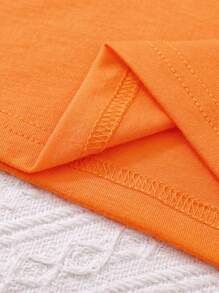 SHEIN Playful Pals 男婴 4 件套无袖背心，包含 1 件蓝色、1 件绿色、1 件橙色、1 件黑色，适合宝宝夏季各种场合穿着，多色组合，性价比高 - 彩色 - 查看 6