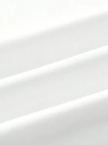 SHEIN BASICS 2pcs/Set Casual Solid Knit Halter Neck Open Shoulder Fitted Women Tank Tops - Red and White - View 6