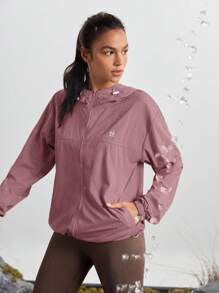 In My Nature Damska kurtka z kapturem na zewnątrz na kemping, wędrówki, dojazdy do miasta