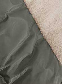 RueChic Men Thermal Lined Regular Padded Coat - Dark Green - View 7