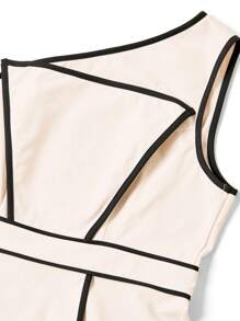 Ellevyn Curvy Plus Size Women's Apricot Asymmetric Neck Contrast Trim Sleeveless Cropped Top And Pants Two Pieces Set, Business Elegant Suit, Off The Shoulder, Summer Outfits For Women, Vacation Outfits Woman, Wedding Guest Dress Women, Summer Clothes, Business Casual Woman, Office Outfits For Women, Work Clothes Women, Wedding Guest Dress, Old Money Style Women, Going Out Outfits, European Summer, 2 Pieces Sets Ladies, Sets For Women, Matching Sets Women, Summer Sets