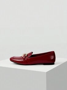 MOTF PREMIUM ZAPATOS PLANOS CASUALES Y CÓMODOS PARA MUJERES, PARA EL DÍA DE SAN VALENTÍN - Rojo - Ver 4