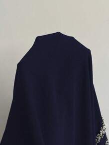 SHEIN Clasi 女士加大码优雅缎带装饰修身紧身连衣裙