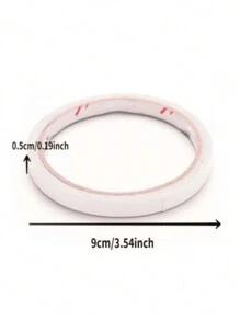 5pcs Double Sided Tape For Crafts, Double-Sided Tape For Arts, Scrapbook Supplies, Photography, Gifts Box, Scrapbooking, Card Making, Paper Backing, Tear-By-Hand For Office And Student Use(Width 5mm)