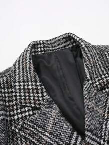 Manfinity Mode Men's Plus Size Casual Suit, Minimalist And Fashionable For Everyday Wear - Multicolor - View 5