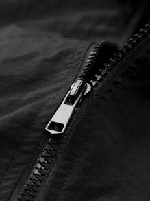 Manfinity Sport Corelite Men's Color Block Trim Casual Sports Jacket Sports Jacket - Black - View 4