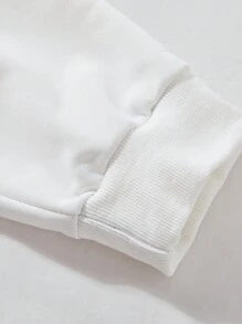 Aesthetic Post 男士运动学院 INS 超大“23”迷彩印花二合一套头运动衫。适合日常穿着、网球运动衫、图案运动衫、秋冬季男士运动衫