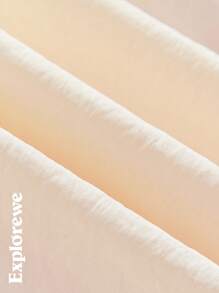 SHEIN Set de haine pentru băiat tânăr, cu glugă, cu glugă, cu mânecă scurtă și pantaloni