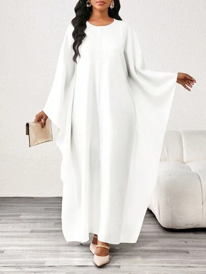 SHEIN Lady Tunic Spring And Summer Autumn And Winter Elegant Black And White Woven V Neck Straight Midi Long Sleeve Co-Ords Greek Goddess Dress Formal Dress Christmas Women Clothes White Fluffy Skirt Elegant Dress Wedding Beige Women Dresses Holiday Dress Fairy Skirt