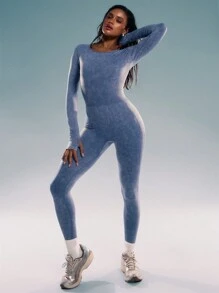 Musera Sport Long Sleeve Crew Neck Unitard
