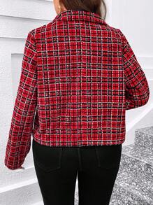 SHEIN Clasi Vêtement d'extérieur léger pour grande taille, mode minimaliste du quotidien