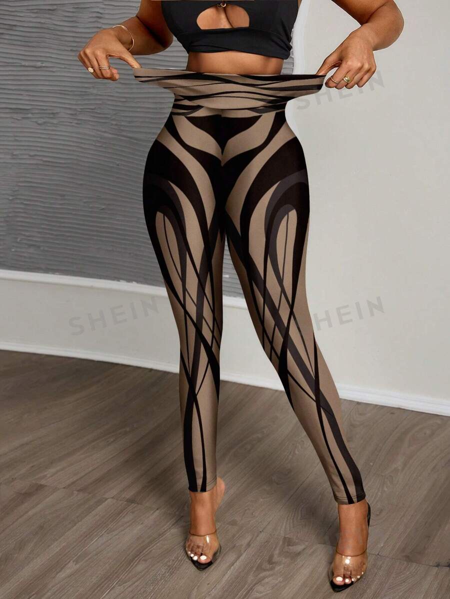 Slaydiva Leggings enteros casuales y ajustados de punto a rayas, apropiados para el verano, para mujeres