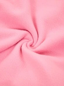 Lifespree Women's Hooded Drawstring Big Pocket Sweatshirt, Autumn/Winter Sweatshirt - Hot Pink - View 6