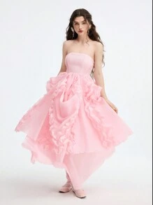 SHEIN MOD The Pink Blush Riviera Gown,Valentine's Day,Valentines Clothes,Elegant Dresses For Women,Dresses For Women Party,Graduation Dress,Summer Dress Vacation,Pink Dresses,Easter,Occasion Dress,Dress For Party