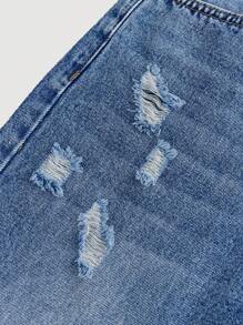 SHEIN Girlism Teen Girl Casual Loose Simple Fashion Daily Jeans