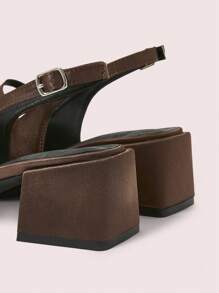 CUCCOO DOLLMOD Red Patent Mary Jane High Heel Shoes For Women - Bronze - View 8