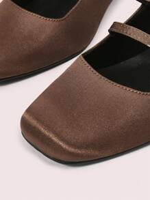 CUCCOO DOLLMOD Red Patent Mary Jane High Heel Shoes For Women - Bronze - View 7