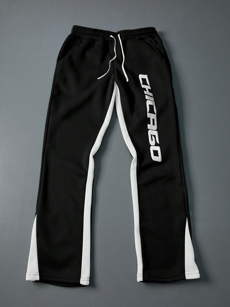 Manfinity Campus Court Quần nỉ thể thao phong cách đường phố dành cho nam, quà tặng cho bạn trai hoặc chồng - Nhiều màu - Xem 1