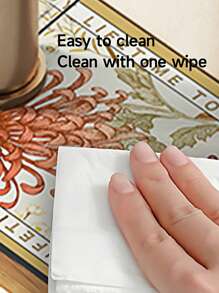 1PC 38x13cm Quick Dry Sink Mat Waterproof Non Slip Anti Mold Soft Pad For Kitchen Bathroom Countertop Easy To Clean Absorbent Drying Mat Suitable For Basin Vanity Washroom Home Decor