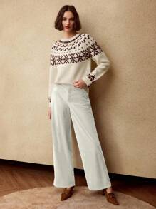 MOTF PREMIUM CORDUROY LOOSE FIT STRAIGHT LEG PANTS