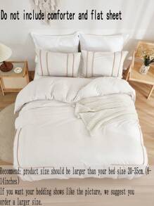 Beige Bedding Pom Pom Duvet Cover Set Boho Farmhouse Bedding Set Queen,King With Zipper Closure 3 Pieces Mini Pom Pom Decor Beige Comforter Cover Soft Microfiber Duvet Cover For Boys Girls 1 Duvet Cover 2 Pillowcases No Comforter,For All Seasons