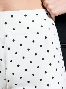 AiiRZ Printed Capri Leggings - White - View 3