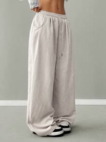 Coolane Pantalones largos de mujer de estilo vintage casual de moda urbana para otoño, con textura de pana