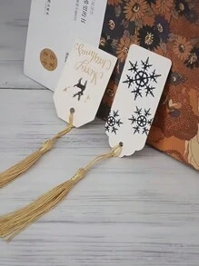SHEIN 50 PIÈCES franges en soie de 13 cm avec des anneaux en fil d'or | Accessoires artisanaux en vrac pour marque-pages, franges pour toque de graduation, fabrication de bijoux | Décorations pour fêtes, maison, festivals (cadeaux de Noël, Nouvel An)