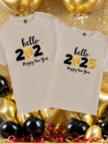 Manfinity Homme 男式修身短袖 T 恤，深卡其色 - 卡其色 - 查看 2