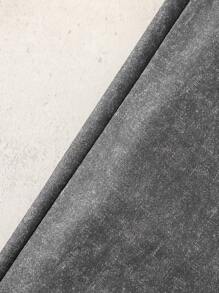 1 pieza Pantalones casuales negros de moda para niño preadolescente