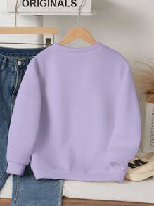 SHEIN Tween Girl Casual Nutcracker Print Sweatshirt, Autumn/Winter