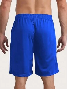 Manfinity Sport Corelite Quần short thể thao tối giản bỏ túi màu trơn cho nam, mặc thường ngày - Nhiều màu - Xem 2