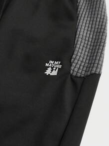 In My Nature Men's Solid Color Lace-Up Front Simple Casual Outdoor Pants - Multicolor - View 3