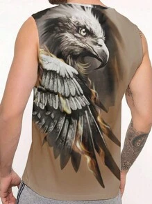 Manfinity LEGND Plus Size Men's Minimalist Casual Everyday Tank Top