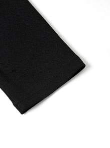 Ellevyn 2 Pieces Set: Black Fitted Mid-Sleeve Jacket + Lace Sleeveless Short Midi Fitted Dress For Women Office Wear Women Work Clothes Women Business Casual