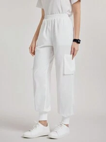 TaskEZ Effen kleur V-hals korte mouw top en broek verpleegkundig scrub uniform set