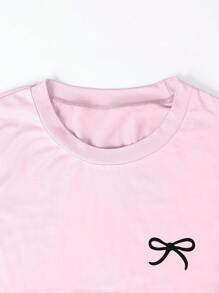 INAWLY Camiseta de manga corta de estilo casual y sencillo para mujer, camisetas gráficas de uso diario para mujeres