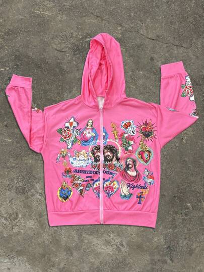 Vetements Cartoon Hoodie Size XS Vetements Cartoon Hoodie Long