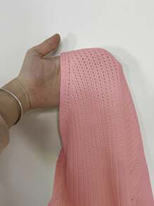 SHEIN Unity Casual Open-Front Sleeveless Cardigan,Long Sleeve Tops - Multicolor - View 7