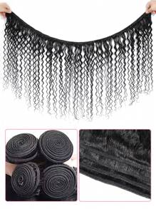 4pcs Water Wave Bundles Hair Unprocessed Human Hair 4 Bundles Human Virgin Hair Extensions Natural Color Black For Women Hair - SNatural - View 6