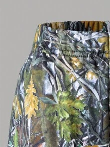 Young Boy Elastic Waist Straight Leg Casual Pants, Everyday Leisure - Multicolor - View 3