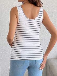 SHEIN 孕妇哺乳条纹吊带背心、孕妇哺乳服、哺乳上衣