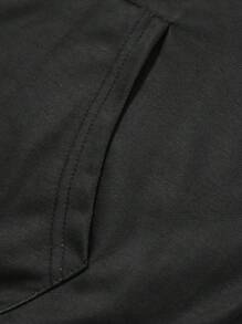 Manfinity LEGND Men's Simple Style Casual Hooded Sweatshirt, Daily Wear - Multicolor - View 5